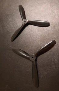 (2x) Pair Aurora B-25 K&B .061 RTF Factory Screw Driver 5x3 Propellers Rare  - Picture 1 of 3