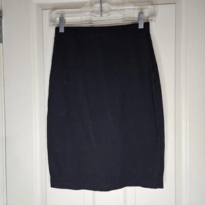MARY CRAFTS Size Small Black Straight Pencil Knee Length Skirt - Picture 1 of 3