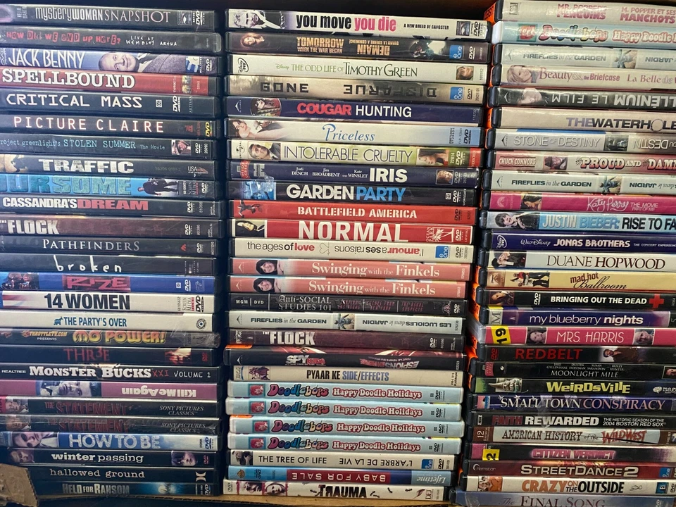 DVD Sale, Pick Choose Your Movies, Combined Ship Huge Used Lot, A+ Movie Titles - Image 1 of 1