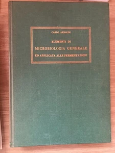 Elementi di microbiologia generale ed applicata alle fermentazioni Carlo Arnaudi - Foto 1 di 3