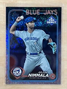 2024 Topps Pro Debut Sparkle Foil Arjun Nimmala 142/175 Toronto Blue Jays - Picture 1 of 2