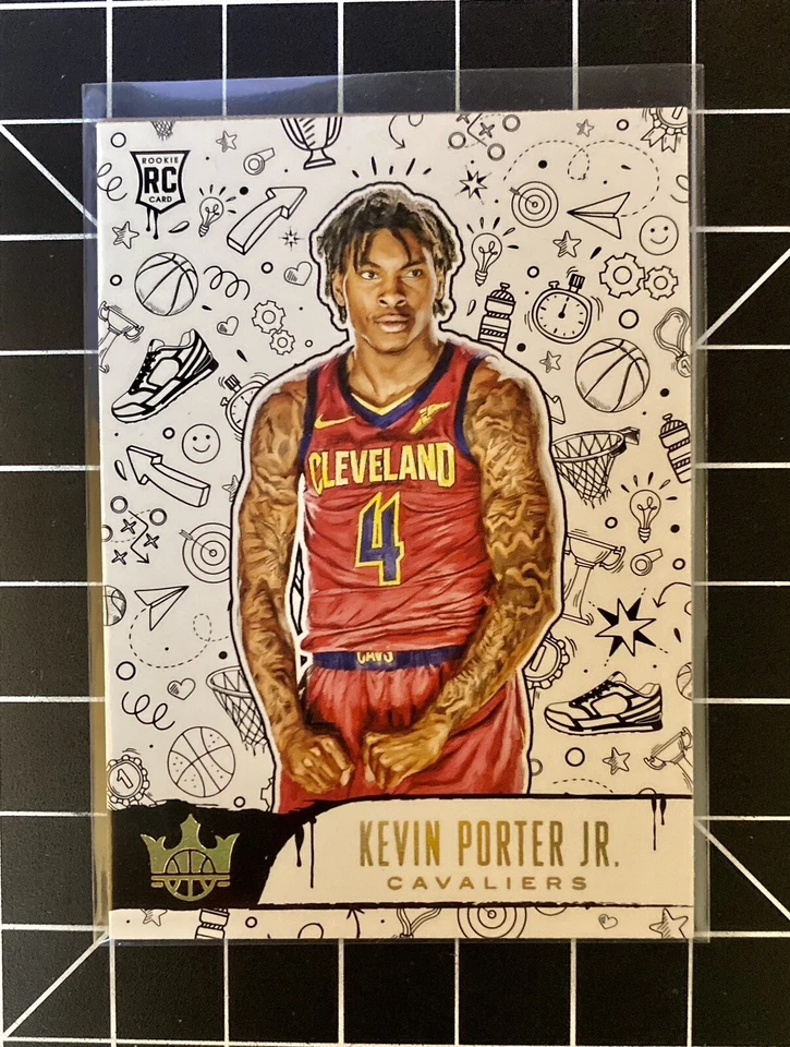 2019-20 NBA Panini Court Kings Kevin Porter Jr #161 Level III RC - Image 1 of 2