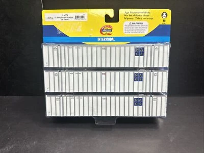 ATHEARN ATH72541 NACS 53' STOUGHTON CONTAINER (3-PACK)   M387 - Image 1 of 4