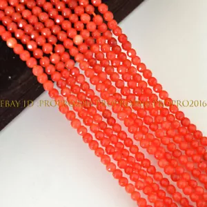 Wholesale 10 Strands Natural Multicolor Jade Gems 4mm Faceted Round Loose Beads - Picture 1 of 91