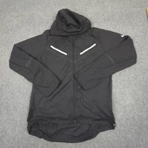 Nike Jacket Mens MEDIUM Black cyclone Windrunner Long Sleeve Winter Size M - Picture 1 of 9