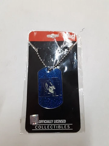Duke Blue Devils NCAA Glitter Dog Tag Cover