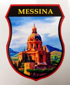 Messina Sicily Italian Travel Sticker - Scooter Vespa Lambretta Iso GP LP - Picture 1 of 1