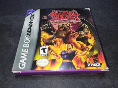 Altered Beast Guardian of the Realms Nintendo Game Boy Advance EXMT+ CIB+poster! - Image 1 of 4