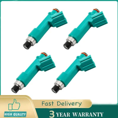 4 inyectores de combustible para Toyota Solara 2,4 L 2004-2008 y Camry eléctrico/gas 2007 Foto 1 de 4