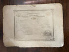Antique Litho Lithography Stone 15" x 10-1/2"  Thickness is 2"