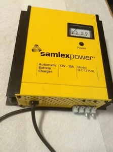 Samlex Power SEC-1215UL Automatic Battery Charger 12V 15A - Picture 1 of 7