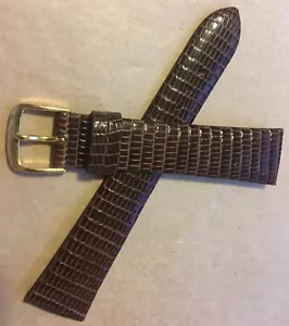 Lange Waage 20mm Original Lizard Vintage Uhrenarmband Handarbeit in Germany NOS - Bild 1 von 4