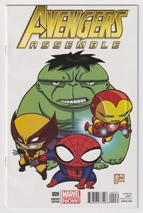 AVENGERS ASSEMBLE #9 | Vol. 1 | Joe Quesada 1:75 Variante | RARO | 2012 | QUASI NUOVO - - Foto 1 di 2