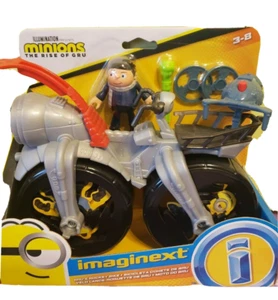 Minions Imaginext The Rise Of Gru - Gru's Rocket Bike Set Launcher NEW Toy - Picture 1 of 4