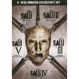 SAW Complete Horror Collection DVD BOX 1.2.3.4.5 Unrated, Uncut I-V - Picture 1 of 2