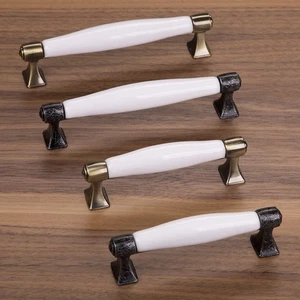 1-10x Manija de Mueble Manija de Porcelana Manija de Cocina Manija de Cajón Antigua MARIE SOTECH - Imagen 1 de 7