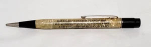 RARE Windsor Mutual Assistance & Fire Insurance, Hamburg, Pa. Mechanical Pencil - Picture 1 of 7