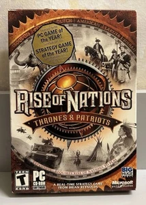 Microsoft Game Studios - Rise of Nations Thrones and Patriots PC Clean - Picture 1 of 4