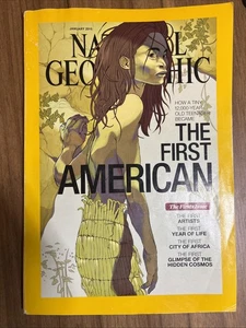 National Geographic Magazine January 2015 The First American - Imagen 1 de 9