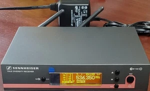 Sennheiser EM100 G3 Diversity Wireless Mic Receiver A: 516-558 MHz EW100 NICE! - Picture 1 of 3