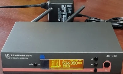 Sennheiser EM100 G3 Diversity Wireless Mic Receiver A: 516-558 MHz EW100 NICE! - Image 1 of 3