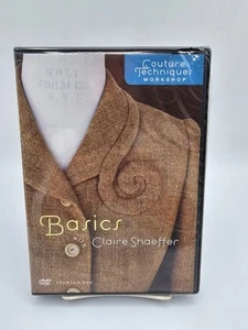 Couture Techniques Workshop Basics with Claire Shaeffer (DVD, 2010 )NEW SEALED - Picture 1 of 7