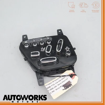 12-15 Jaguar XK XKR X150 Right Passenger Side Seat Control Memory Switch OEM - Image 1 of 4
