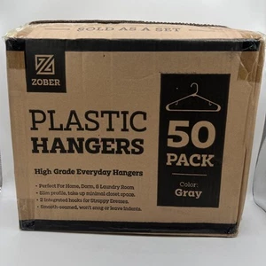 Zober 50 Hangers Gray - Picture 1 of 5