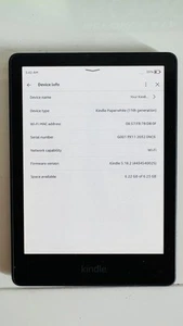 Kindle Paperwhite 11 Generation 8 GB Agavengrün Top Zustand - Bild 1 von 2
