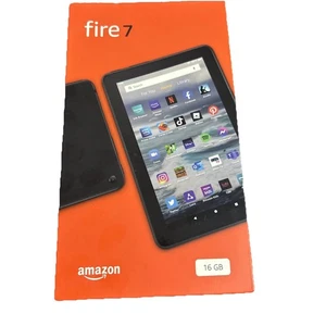 Amazon Fire 7 16gb 12 Generation With ALEXA & 2GB Ram,16 GB Memory Card - Picture 1 of 7