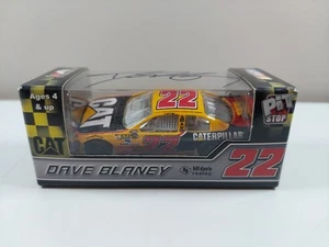 2007 #22 DAVE BLANEY CATERPILLAR RACING PIT STOP 1/64 ACTION RARE!! AUTOGRAPHED - Picture 1 of 5