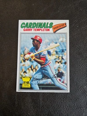 GARRY TEMPLETON NOVATO 1977 TOPPS BÉISBOL #161 ST. LOUIS CARDINALS Foto 1 de 2