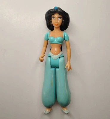 Disney Aladdin Princess Jasmine Vintage Action Figure 1992 Mattel 4.75" - Image 1 of 4