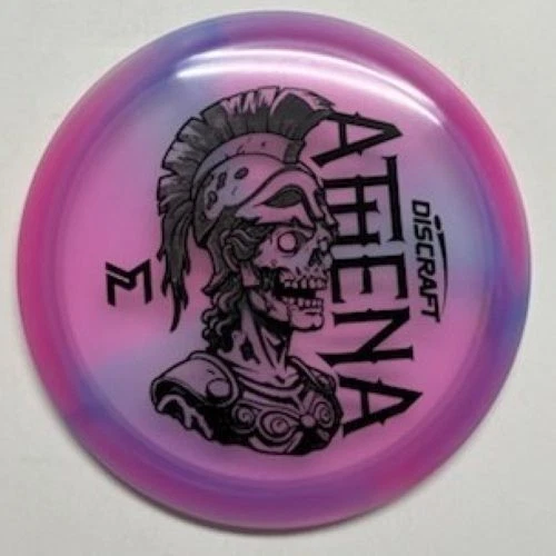 Discraft Z Swirl Paul McBeth Athena - Undead Zombie Stamp Pink/ Purple 174g - Image 1 of 1