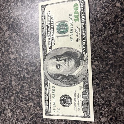 Series 2006A~US One Hundred Dollar Bill $100 KF16635856DF6 - Image 1 of 2