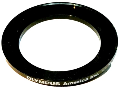 Olympus  43-55mm   Metal   Step-up   Adapter   Ring  for  Camedia   Camera - Image 1 of 2