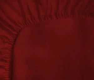 Leinen Spannbettlaken Rustikal Rot 100% Öko Leinen 90x200 NEU+OVP - Bild 1 von 1