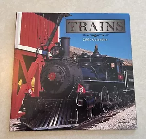 2000 Hallmark Trains Calendar Used - Picture 1 of 6
