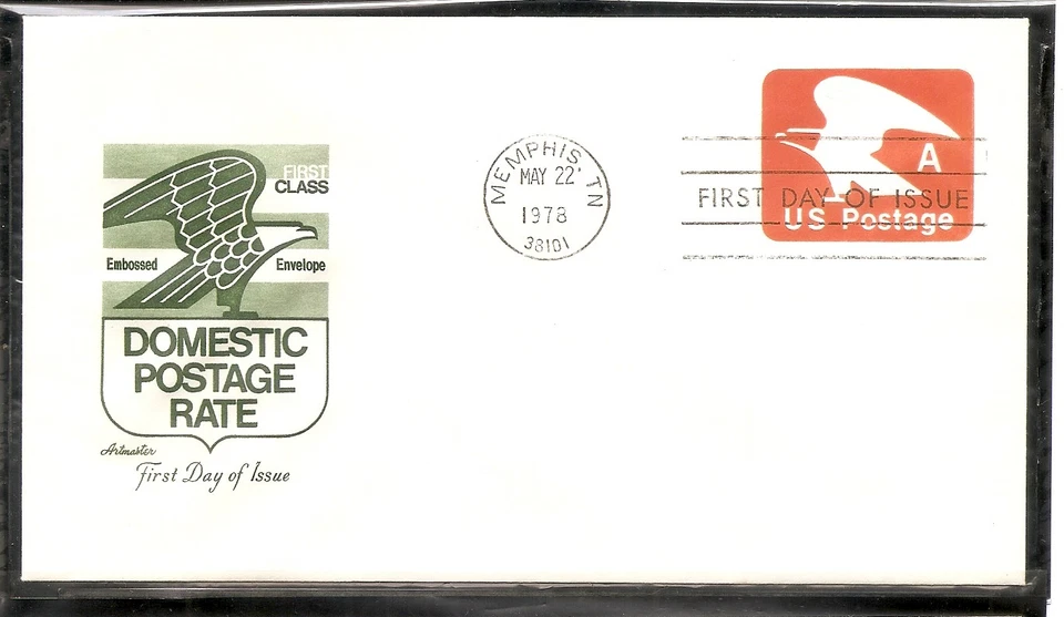 US SC # U580 "A"  Eagle FDC. Artmaster  Cachet . - Image 1 of 1