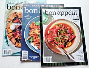 BON APPETIT Magazine 2021 Lot of 3 Issues - July, August, September - Picture 1 of 4