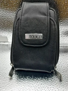 Buxton Women's Accordion Credit Card & ID Wallet - Black Leather - Picture 1 of 4