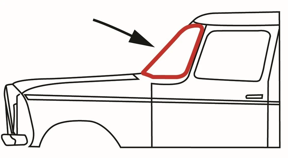 Windshield Seal | 1938-39 Studebaker Commander, President, & Coupe Express - Image 1 of 1