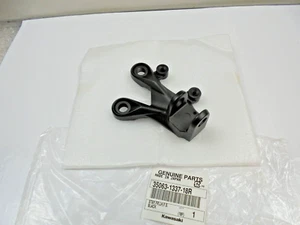 Kawasaki ZZR1400 2016-2023 Black Left Front Footrest Hanger Bracket New OEM - Picture 1 of 7
