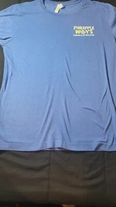 Pineapple Willys T-Shirt Large Blue Short Sleeve Panama City Beach Florida - Picture 1 of 9