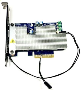 742006-003 HP Z Turbo G2 M.2 PCI-E Card W/ Heatsink & CABLE (NO SSD) - Picture 1 of 1