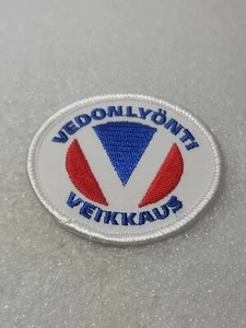 Parche Vedonlyönti Veikkaus Bordado Rojo Blanco Azul Ovalado - Imagen 1 de 7