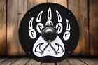 Medieval Viking Shield Bear paw Battle Ready Wooden Shield 24 inch