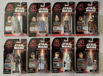 LOTE DE 8 - Figuras de ação Star Wars episódio 1 - COLEÇÃO 3 - Imagem 1 de 4