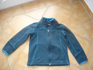 SPORTS FUNCTION  NKD     Fleecejacke   grau mit hellblau        Gr.122/ 128 - Bild 1 von 6