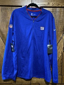 Nike New York Giants Coach 1/2 Zip Pullover Shirt Gr. XL 906931-495 Blau Neu - Bild 1 von 5